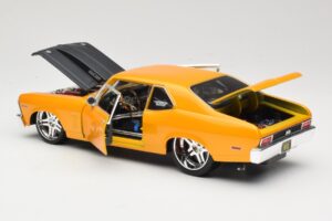 Chevrolet Nova SS Złoty Maisto 1:18 31083 Metal — zdjęcie 5 z 8