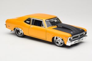 Chevrolet Nova SS Złoty Maisto 1:18 31083 Metal — zdjęcie 6 z 8