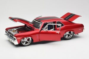 Chevrolet Nova SS Coupe Czerwony Maisto 1:18 31083-M1 Metal — zdjęcie 2 z 8