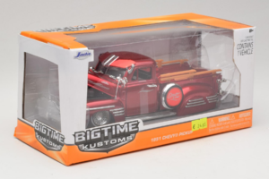 Chevrolet Pickup Bigtime Kustoms Czerwony Jada 1:24 96802 Metal — zdjęcie 2 z 3