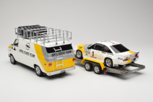 Opel Manta 400 Group B Rally Tour de Corse 1984 Z Chevrolet G30 Samochodem Serwisowym Otto 1:18 OT491 Żywica — zdjęcie 2 z 13
