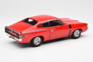 Chrysler Charger E49 Czerwony AUTOart 1:18 71505 Metal — zdjęcie 3 z 8