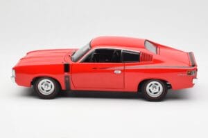Chrysler Charger E49 Czerwony AUTOart 1:18 71505 Metal — zdjęcie 4 z 8
