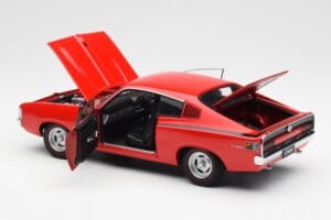 Chrysler Charger E49 Czerwony AUTOart 1:18 71505 Metal — zdjęcie 5 z 8