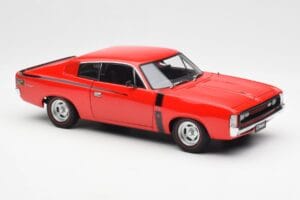 Chrysler Charger E49 Czerwony AUTOart 1:18 71505 Metal — zdjęcie 6 z 8