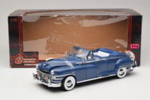 Chrysler New Yorker Niebieski Signature Models 1:18 CT-68629 Metal — zdjęcie 6 z 6