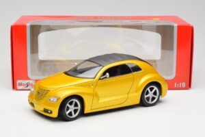 Chrysler Pronto Cruizer Złoty Maisto 1:18 37800 Metal — zdjęcie 8 z 8