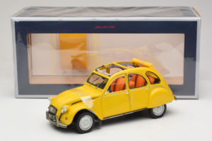 Citroen 2CV 6 Club Mimosa Yellow Norev 1:18 181496 Metal — zdjęcie 6 z 6
