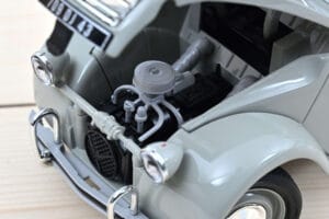 Citroen 2CV AZAM Różowy Szary Norev 1:18 181430 Metal — zdjęcie 3 z 3
