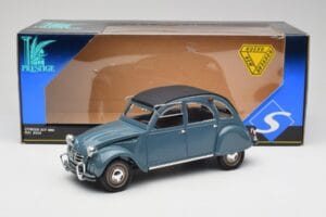 Citroen 2CV Bleu Nuit Solido 1:18 8028 Metal — zdjęcie 6 z 6