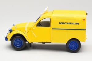 Citroen 2CV Fourgonnette Michelin Bibendum Norev 1:18 181502 Metal — zdjęcie 3 z 6