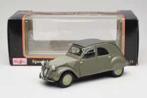 Citroen 2CV Zielony Maisto 1:18 50289 Metal — zdjęcie 8 z 8