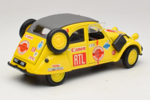 Citroen 2CV Rally Żółty Maisto 1:18 56032 Metal — zdjęcie 2 z 6