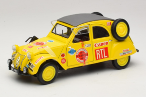 Citroen 2CV Rally Żółty Maisto 1:18 56032 Metal