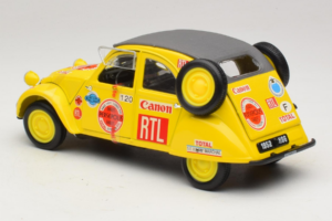 Citroen 2CV Rally Żółty Maisto 1:18 56032 Metal — zdjęcie 5 z 6