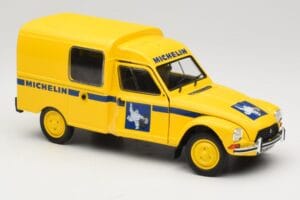 Citroen Acadiane Michelin Żółty Solido 1:18 S1800406 Metal — zdjęcie 4 z 6