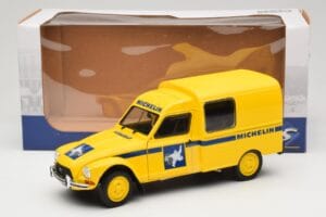 Citroen Acadiane Michelin Żółty Solido 1:18 S1800406 Metal — zdjęcie 6 z 6