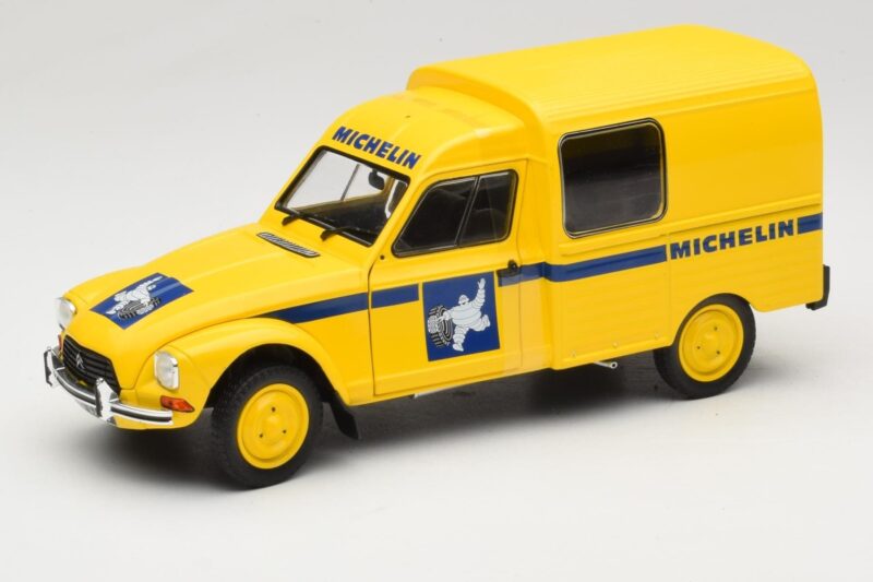 Citroen Acadiane Michelin Żółty Solido 1:18 S1800406 Metal