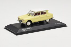 Citroen Ami 6 Żółty Biały Minichamps 1:43 400111661 Metal — zdjęcie 2 z 4