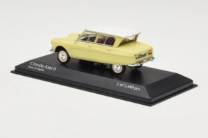 Citroen Ami 6 Żółty Biały Minichamps 1:43 400111661 Metal — zdjęcie 3 z 4