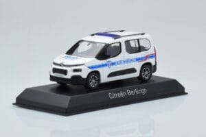 Citroen Berlingo Police Municipale v1 Biały Niebieski Norev 1:43 155767 Metal — zdjęcie 2 z 4