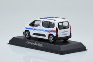 Citroen Berlingo Police Municipale v1 Biały Niebieski Norev 1:43 155767 Metal — zdjęcie 3 z 4