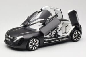 Citroen C-Metisse Matte Black Norev 1:18 181597 Metal — zdjęcie 2 z 8