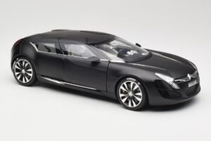 Citroen C-Metisse Matte Black Norev 1:18 181597 Metal — zdjęcie 6 z 8