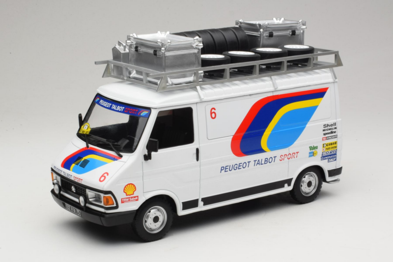 Citroen C35 Peugeot Talbot Sport Assistance 1985 IXO 1:18 18RMC019X Metal