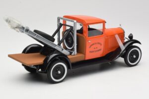 Citroen C4 Depanneuse Pomarańczowy Solido 1:18 118800-00 Metal — zdjęcie 3 z 8