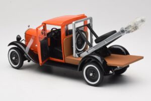 Citroen C4 Depanneuse Pomarańczowy Solido 1:18 118800-00 Metal — zdjęcie 5 z 8