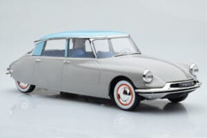 Citroen DS 19 Szary Norev 1:18 181763 Metal — zdjęcie 4 z 6