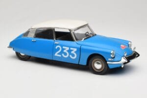 Citroen DS #233 Rally Niebieski Solido 1:18 8034 Metal — zdjęcie 6 z 8