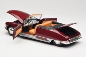 Citroen DS19 Kabriolet Bordeaux Norev 1:18 181561 Metal — zdjęcie 5 z 8