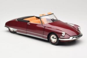 Citroen DS19 Kabriolet Bordeaux Norev 1:18 181561 Metal — zdjęcie 6 z 8