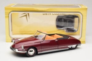 Citroen DS19 Kabriolet Bordeaux Norev 1:18 181561 Metal — zdjęcie 8 z 8