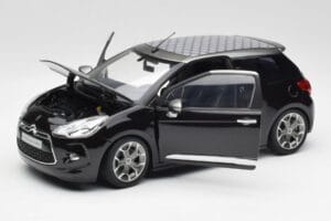 Citroen DS3 Cabrio Perla Nera Czarny Norev 1:18 AMC019115 Metal — zdjęcie 2 z 8