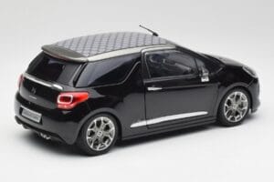 Citroen DS3 Cabrio Perla Nera Czarny Norev 1:18 AMC019115 Metal — zdjęcie 3 z 8