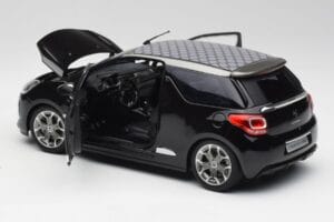Citroen DS3 Cabrio Perla Nera Czarny Norev 1:18 AMC019115 Metal — zdjęcie 5 z 8