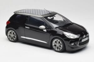 Citroen DS3 Cabrio Perla Nera Czarny Norev 1:18 AMC019115 Metal — zdjęcie 6 z 8