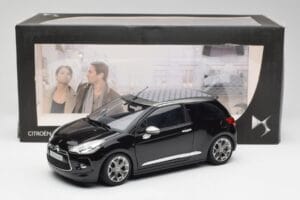 Citroen DS3 Cabrio Perla Nera Czarny Norev 1:18 AMC019115 Metal — zdjęcie 8 z 8