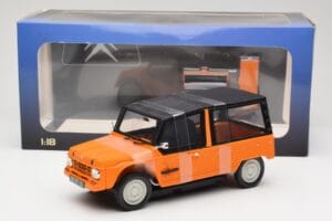 Citroen Mehari 4x2 Pomarańczowy Norev 1:18 181515 Metal — zdjęcie 6 z 6