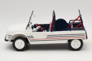 Citroen Mehari Niebieski Biały Czerwony Norev 1:18 181805 Metal — zdjęcie 4 z 7