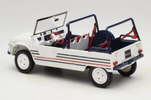 Citroen Mehari Niebieski Biały Czerwony Norev 1:18 181805 Metal — zdjęcie 6 z 7