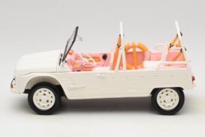 Citroen Mehari Eden Sorbet Biały i Różowy Norev 1:18 181804 Metal — zdjęcie 3 z 6
