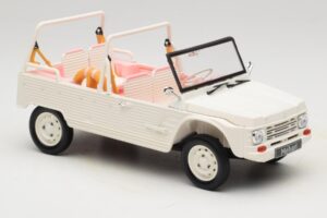 Citroen Mehari Eden Sorbet Biały i Różowy Norev 1:18 181804 Metal — zdjęcie 4 z 6