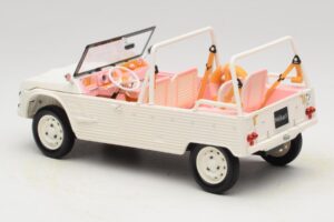 Citroen Mehari Eden Sorbet Biały i Różowy Norev 1:18 181804 Metal — zdjęcie 5 z 6