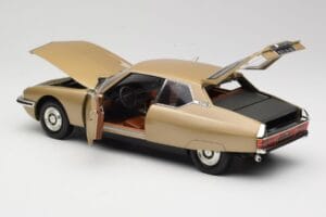 Citroen SM Maserati Złoty Norev 1:18 181585 Metal — zdjęcie 5 z 8