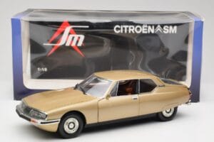 Citroen SM Maserati Złoty Norev 1:18 181585 Metal — zdjęcie 8 z 8