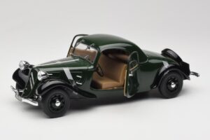 Citroen Traction Avant 11 Coupe Zielony Solido 1:18 8179 Metal — zdjęcie 2 z 8